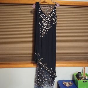 Dark blue wedding/prom dress